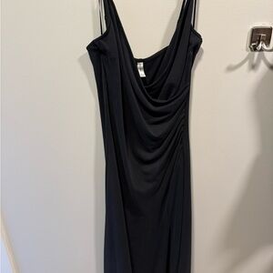 Gentle Fawn Black Backless Dress